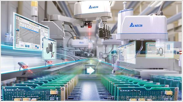 雙機器人加持視覺  臺達方案讓PCB組裝加工更輕松(圖3)