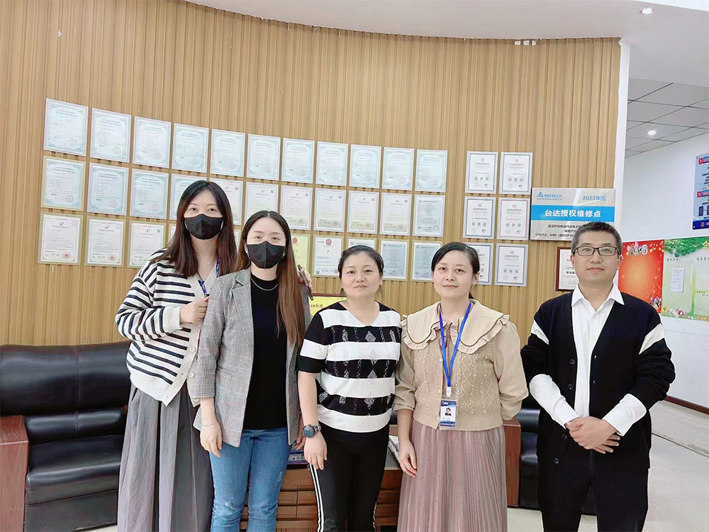 臺達集團上海總部與江蘇工廠領導蒞臨公司調研