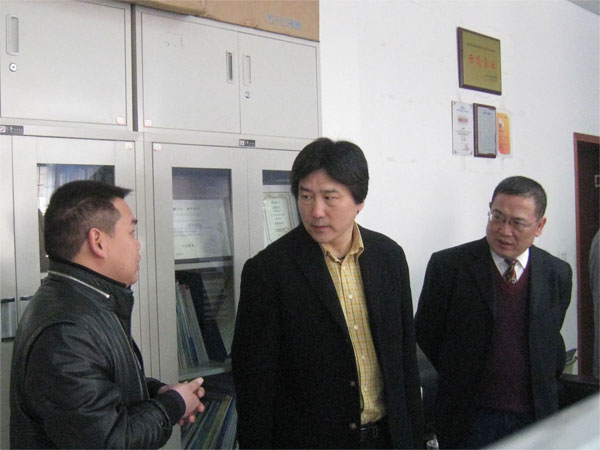 國(guó)家科技部火炬中心隋志強(qiáng)處長(zhǎng)親臨公司視查