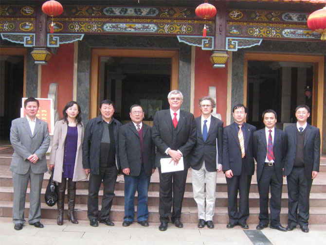 【回顧歷史】比利時(shí)駐華大使奈斯一行訪問(wèn)我司工業(yè)園